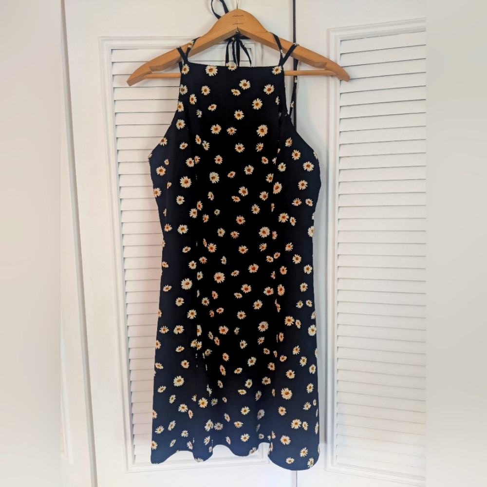 ASOS high neck low back mini dress size 6